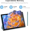 Tableta HOTTABLET de 10 pulgadas Android 15, RAM 12GB(4+8Expandible) +ROM 64GB, cámara dual 2+8MP, batería 6000mAh (Tableta+estuche+lápiz)(Azul) 5