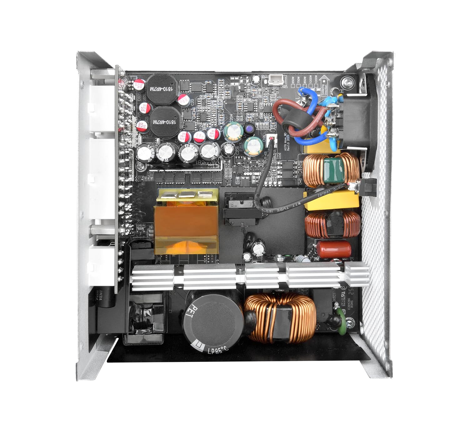 Thermaltake Toughpower GT 850W | ATX 3.1 | Connecteur PCIe 5.1 12V 2x6 | Fonction Smart Zero Ultra-silencieuse | Câbles à Profil Bas | Certification 80+ Gold | Modulaire | Neige