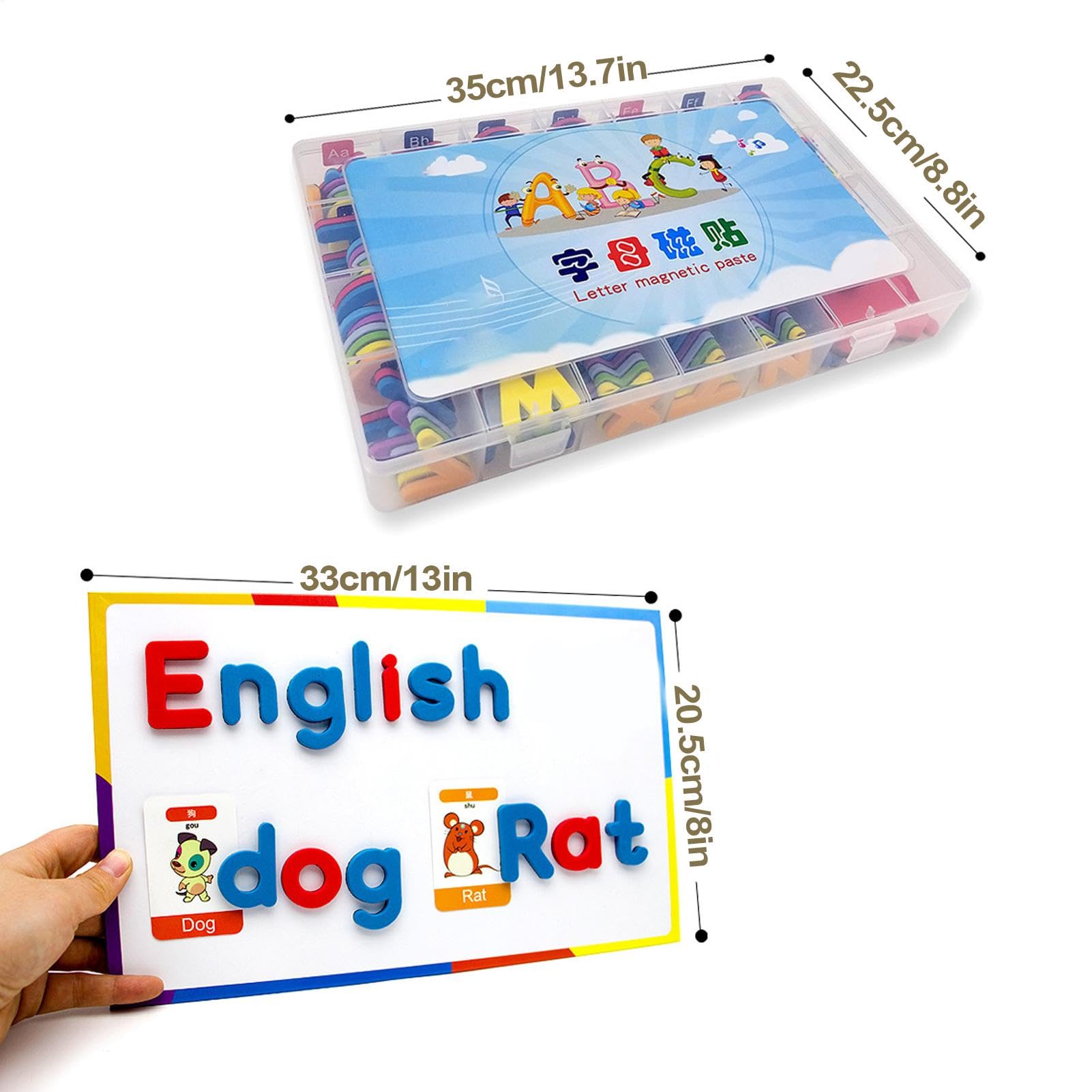Números con letras magnéticas – Números del coloridos, pegatinas | magnéticas para | Pegatinas con números magnéticos para con , juego de alfabetos para aprender