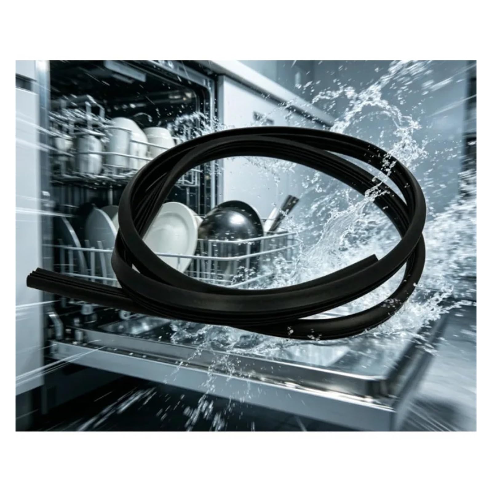 12676000000872 Guarnizione inferiore porta lavastoviglie T3/WQP6-3601