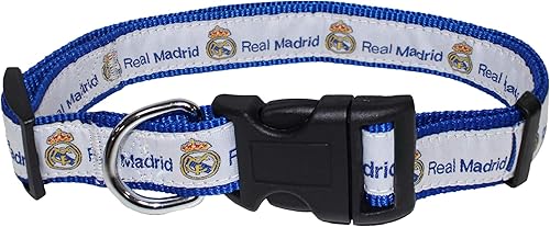 Miniatura 6 de Real Madrid - Camisetas de fútbol para mascotas, collares, bandanas y juguetes de fútbol para perros y gatos. Ropa deportiva para perros y gatos,