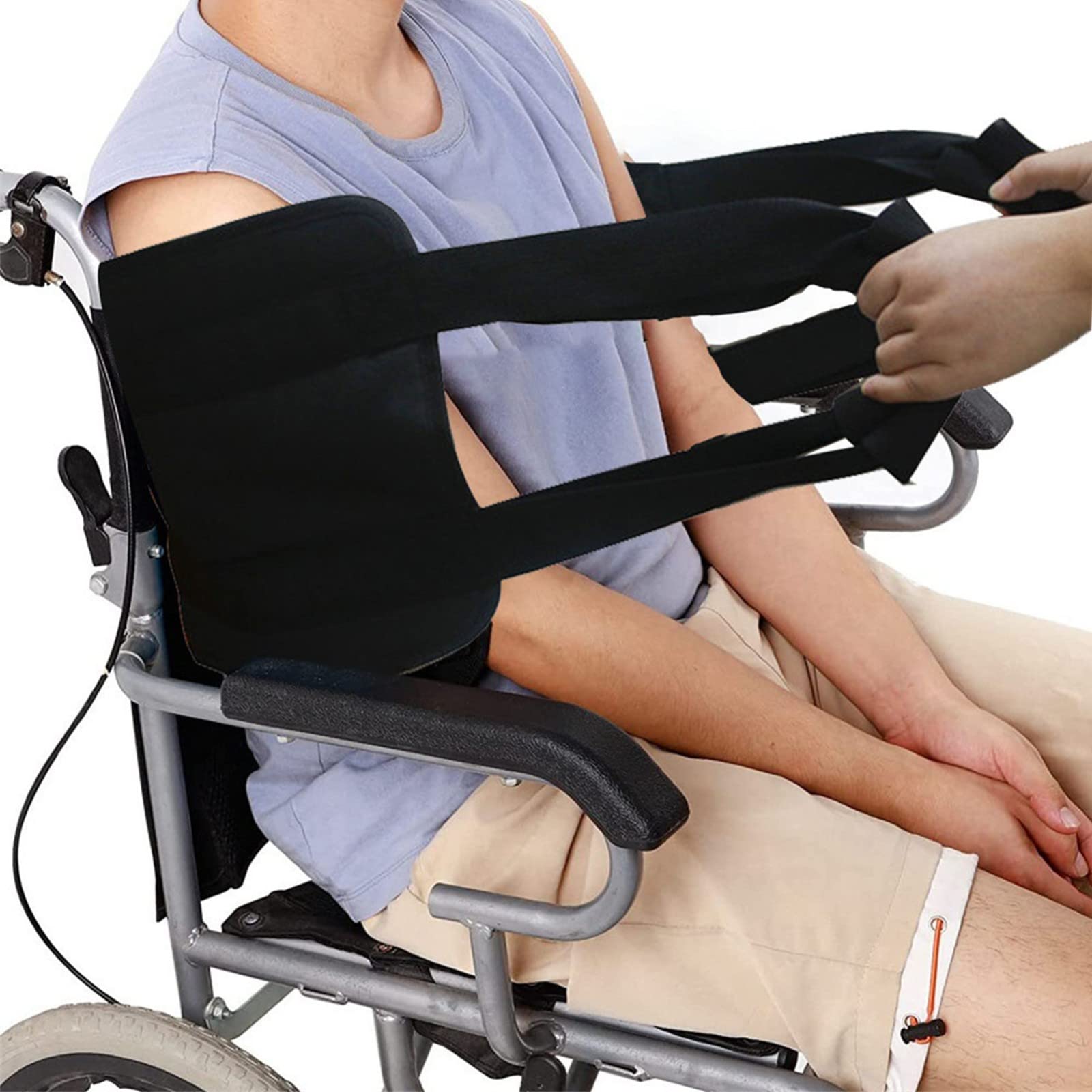 Eslinga de transferencia para levantar personas discapacitadas, cinturón de transferencia con asas, dispositivo de asistencia para el cuidado de la elevación del paciente, cinturón de asistencia de pi