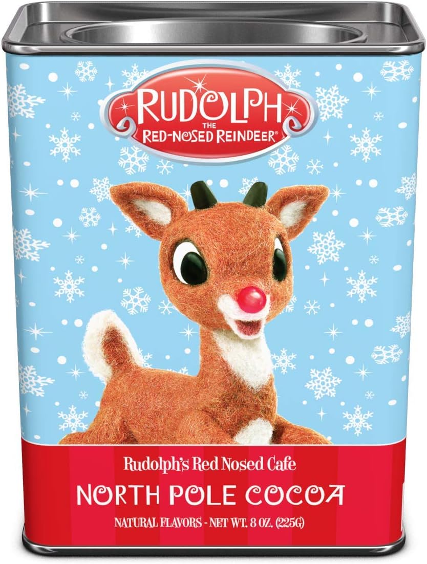 Hot Chocolate, Rudolph's Red-Nosed Café Cocoa, 8 Ounce