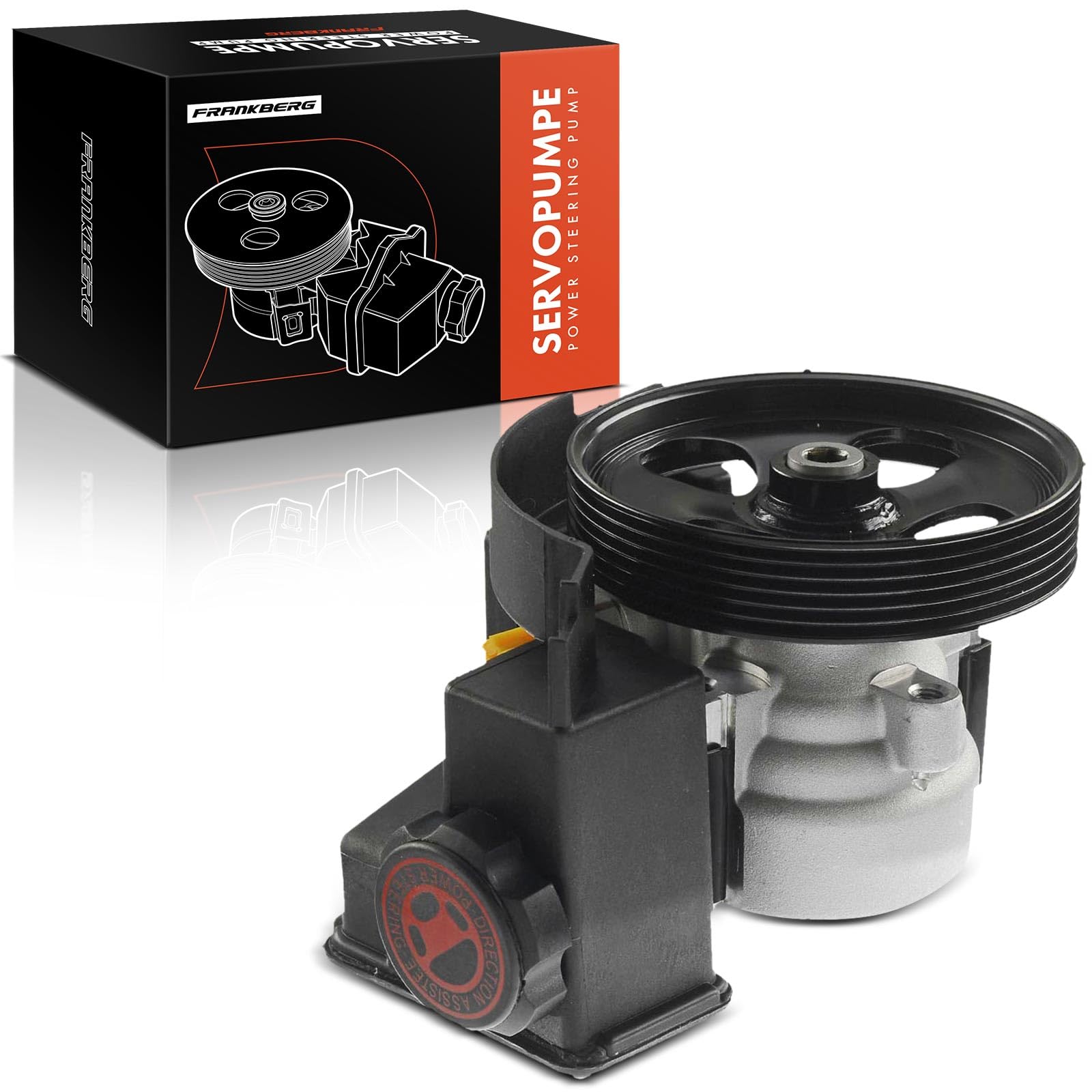 Frankberg Pompa servosterzo Compatibile con Berlingo/Berlingo First MPV GFK GJK MF Partner Combispace apace 5 G 206 Compatto 2A/C Xsara Picasso N68 206 SW 2E/K Replace# 9636320580