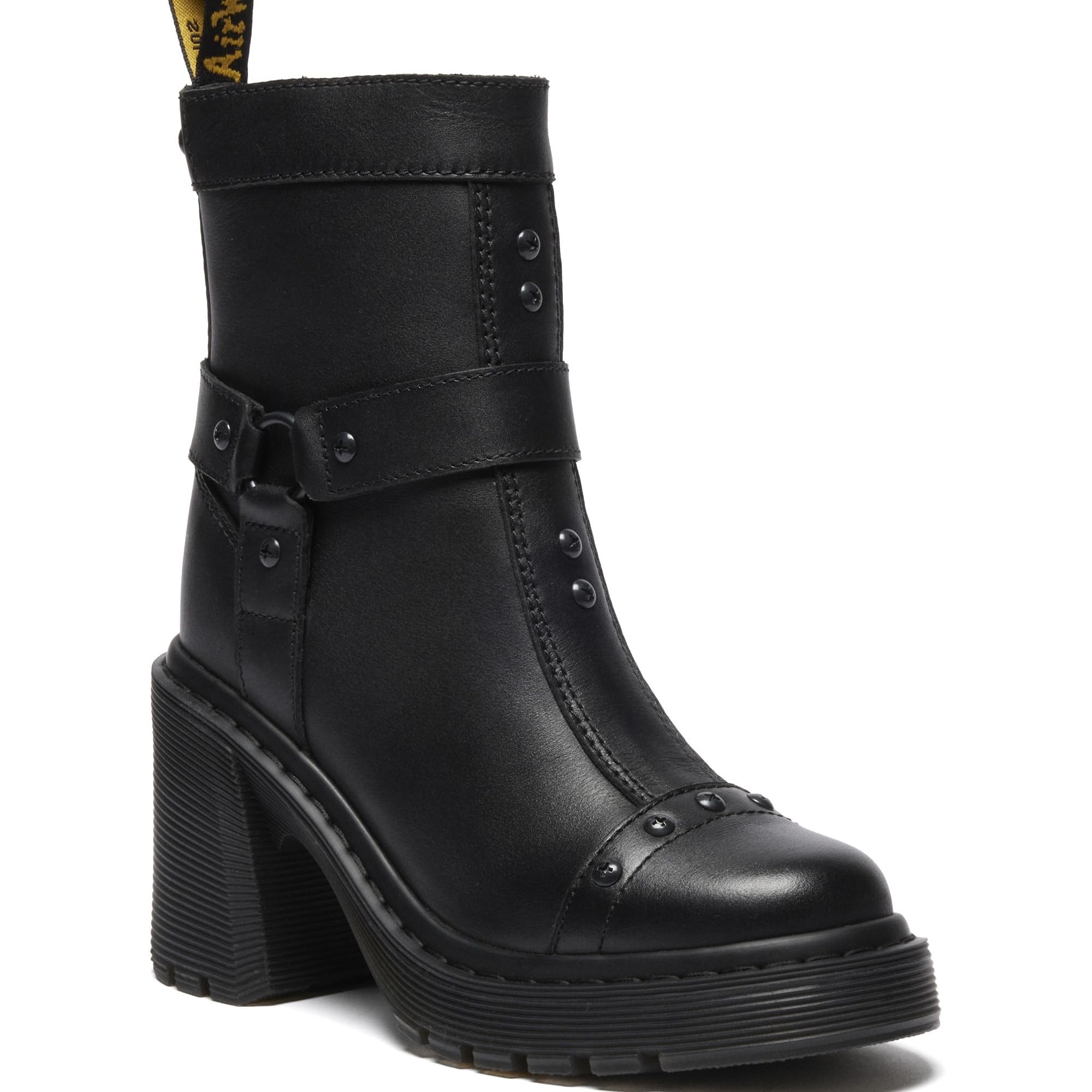 dr. martens Women's Spence Harness Flare Heel Leather Chelsea Boots-picture-38