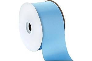 Berwick Offray 3" Grosgrain Ribbon: Elevate Your Creations with Rich Blue Hue