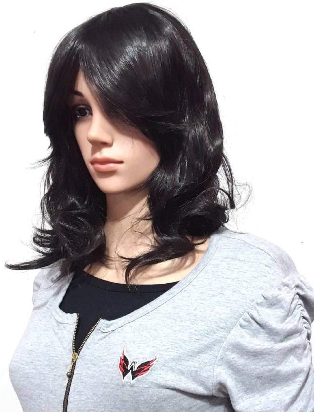 Abrish Plastic Wavy Hair Wig
