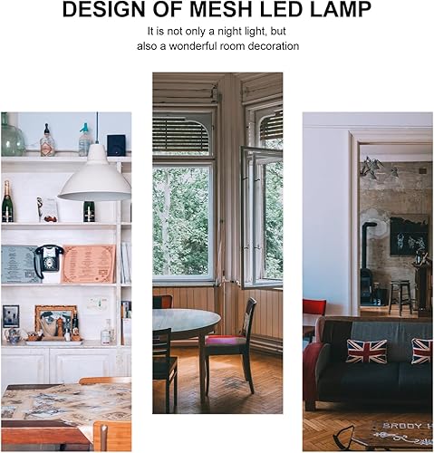 Miniatura 5 de DOITOOL Lámpara de mesa de fiesta de flores plateadas, lámpara de mesa, luces de noche, regalo de boda, luz de hada, en cúpula de cristal, San