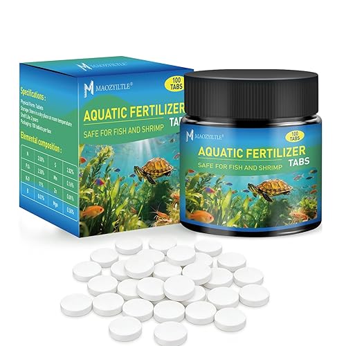 Root Tabs Freshwater Aquarium Plant Fertilizer, Slow-Release 100 Tabs 1g/Tab,