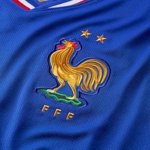 Camisa França Azul 25/26 Torcedor Bordado Genérico (BR, Alfa, P, Regular, Azul)