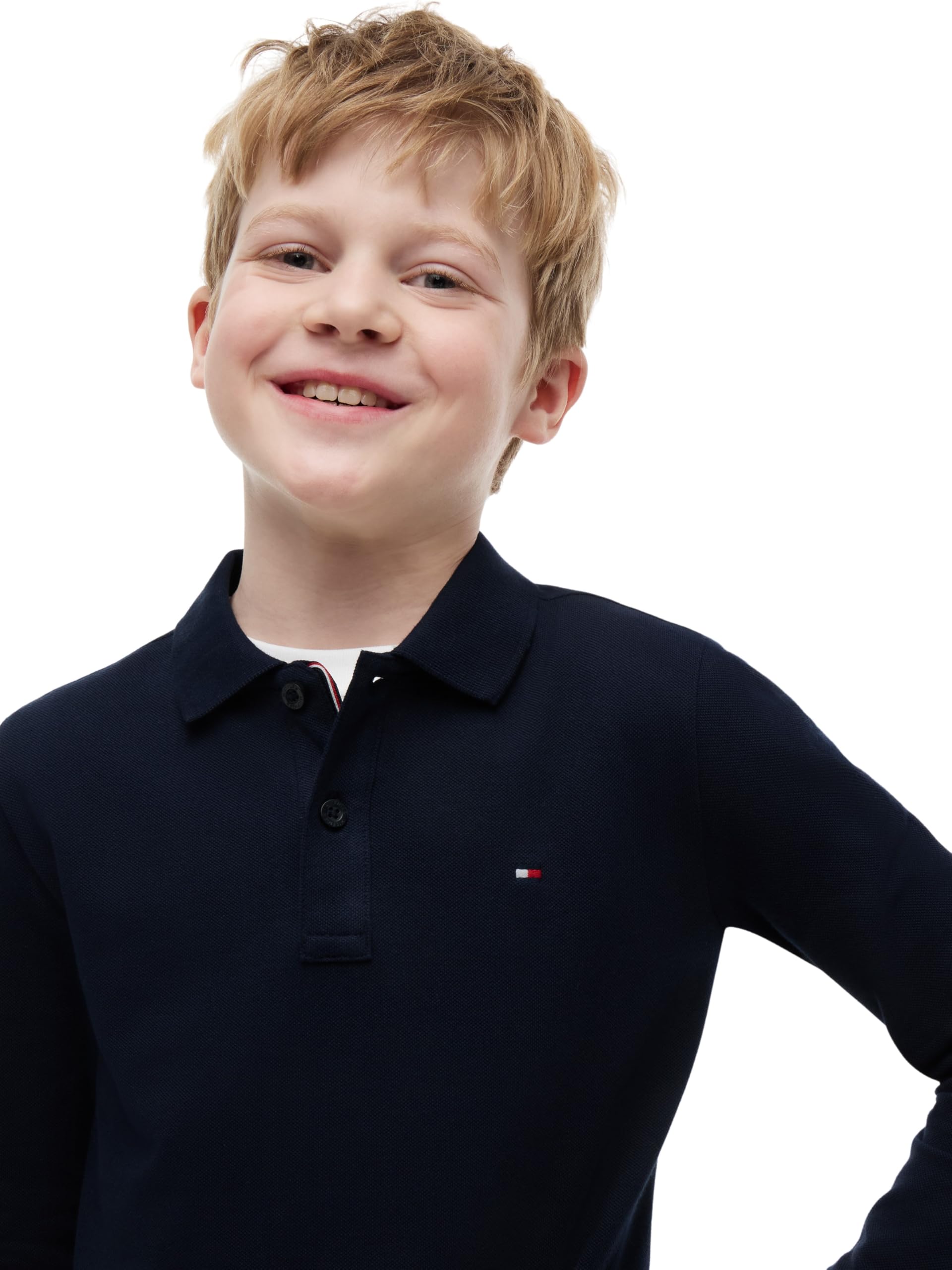 Tommy Hilfiger Reg Polo LS Kb0kb09664 Polo L/S Niños