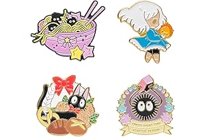 Kawaii Anime Studio Ghibli Jewelry Enamel Pins