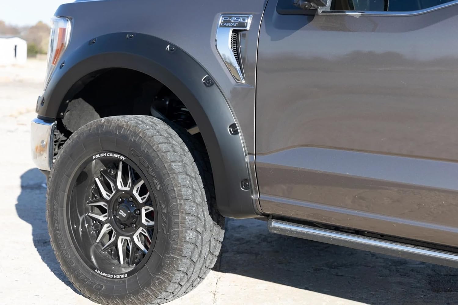 Rough Country Pocket Fender Flares for 2021-2024 Ford F-150 - F-F20911B