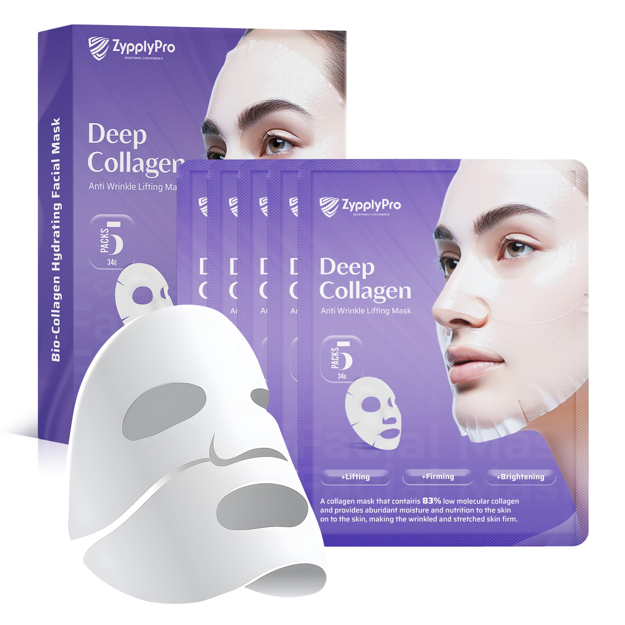 Amazon.com : ZypplyPro Deep Collagen Overnight Face Mask