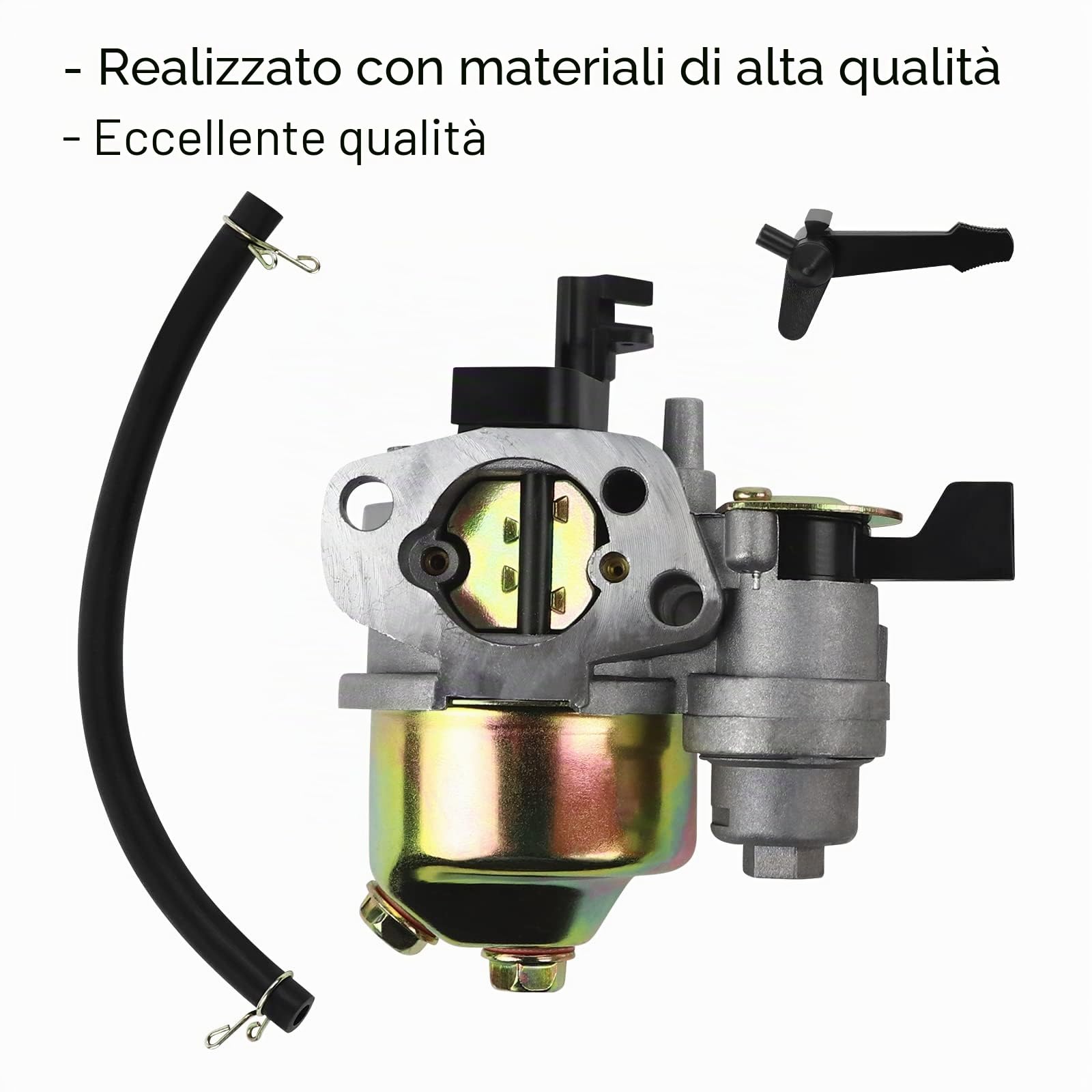 Wai Danie Carburatore Carb Compatibile con Honda GX120 GX200 GX168 GX160 GX140 GX110 5.5HP 6.5HP Motore Generatore 16211-ZE1-000 16100-ZH8-W61 16100-ZH7-W51 16100-Z0T-911 Tosaerba Parti
