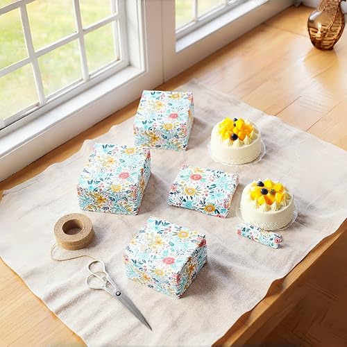 Miniatura 4 de Miss DuiDui Foral - Rollo de papel de regalo, 17 pulgadas x 32.8 pies, colorido diseño de flores de primavera y verano para cumpleaños, bodas, día