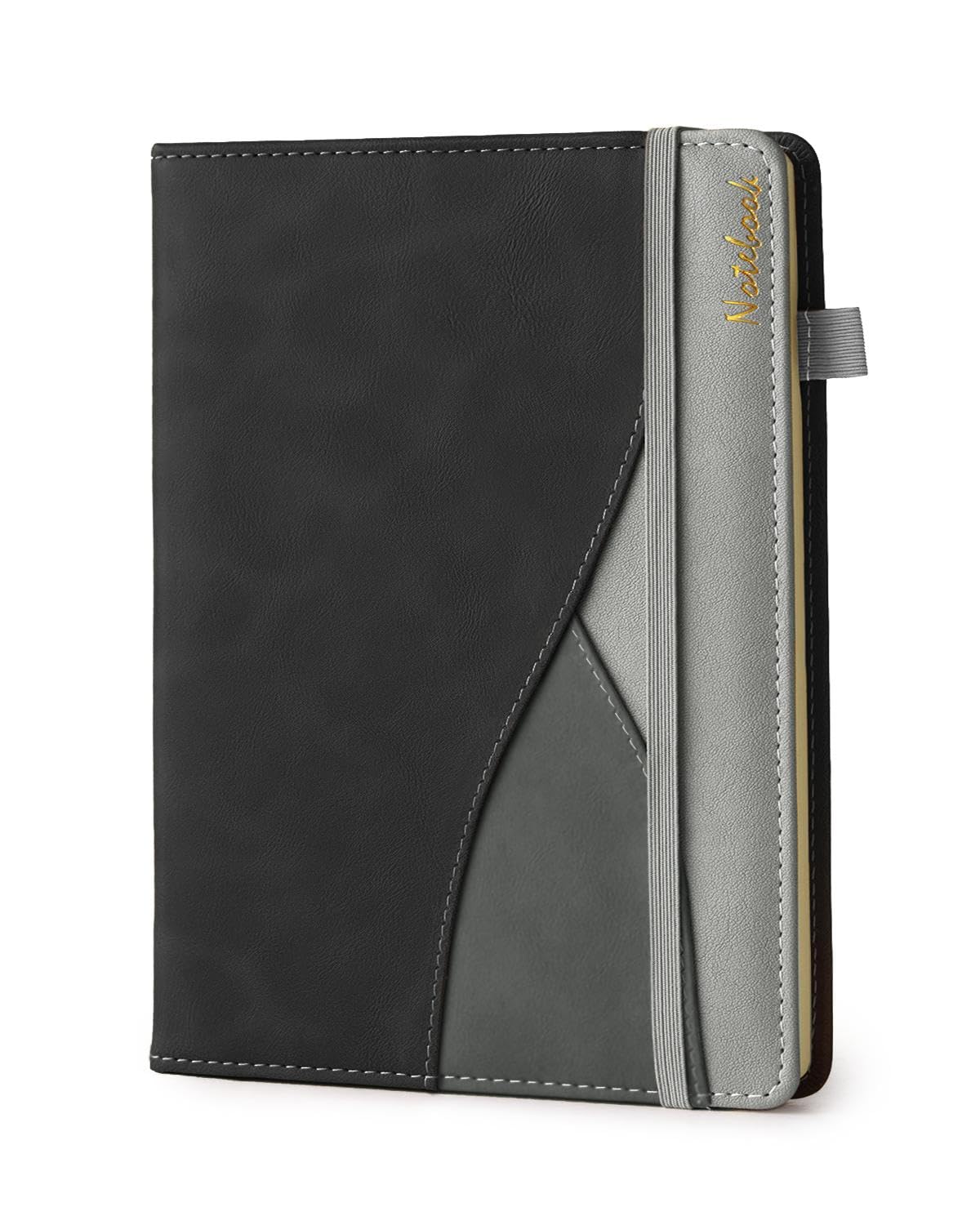 Carnet ligné B5 en cuir noir à offrir pour libérer la créativité et les idées