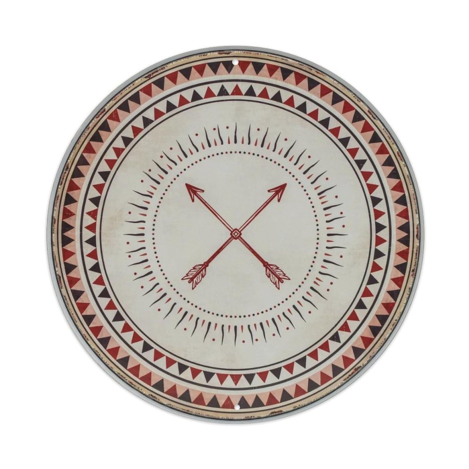 Dreamcatcher Round Metal Tin Sign Plaque