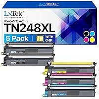 LxTek TN248XL TN248 Toner Compatibili per Brother MFC-L3740CDW per Brother TN248XL TN