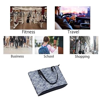 Amazon.co.jp: トートバッグ 和風 雲 和柄 波 エコバッグ