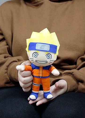 Miniatura 3 de Great Eastern Entertainment Naruto - Naruto Uzumaki Versión movible Peluche 8" H