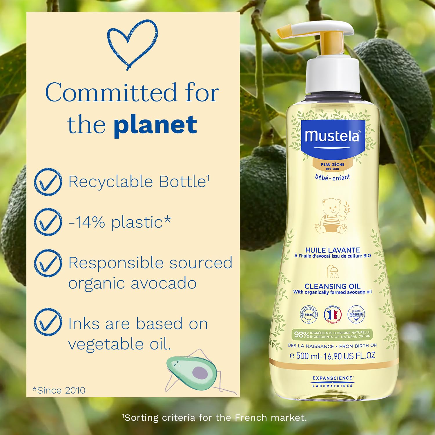Aceite De Baño Mustela 500ml