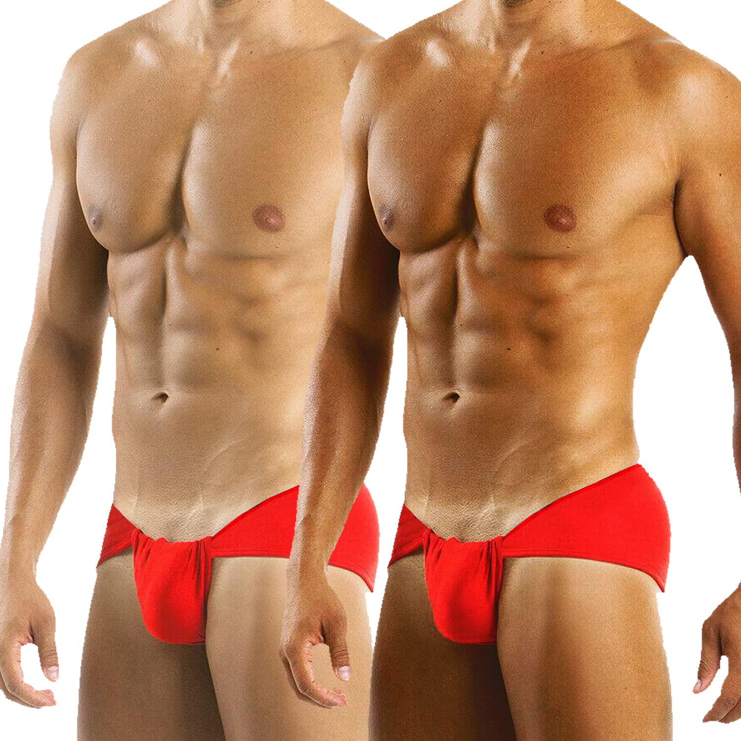 AD&AD Men's Cotton Gym Supporter (Pack of 1) (AD&AD_Red_Free Size)