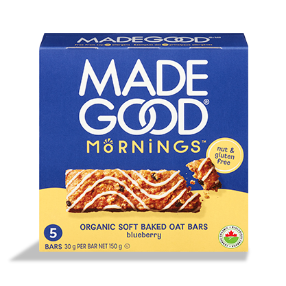 Product image of Organic Soft Baked Blueberry Oat Bars, 5 pk