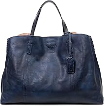 OLD TREND Genuine Leather Forest Island Tote | Spacious Handbag with Removable Inner Pouches