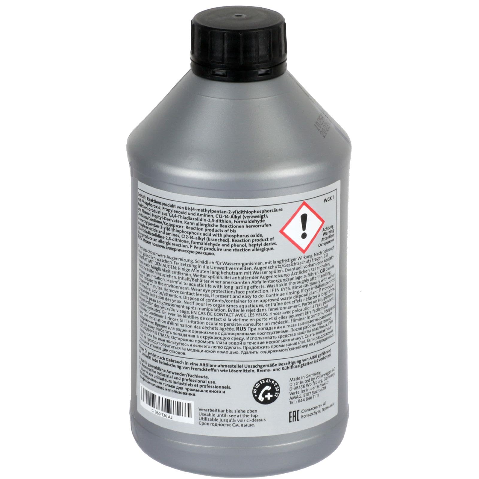 2x G060726A2 Öl (2 L) | 2x G060726A2, SAE 75 Hochleistungs,