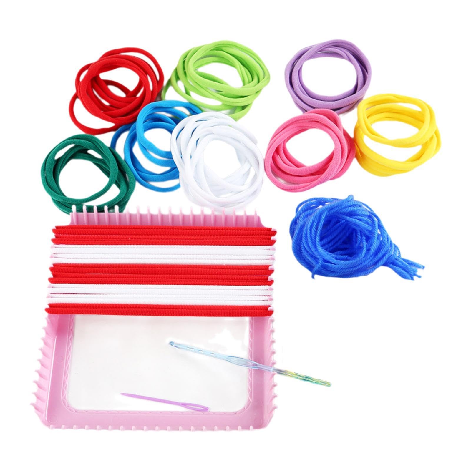 Weaving Loom Kit Making Toy Knitting Ring Frame for Tote Bag Knit Hat Adults|Crafts| Needlecrafts & Yarn| Weaving| Weaving Looms-image-0