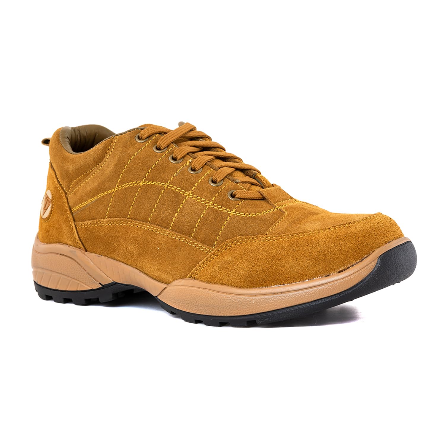 Khadims Turk Yellow Outdoor Leather Hiking Boots for Men (2593258) (B0CYLDFK1K) Amazon Price History, Amazon Price Tracker