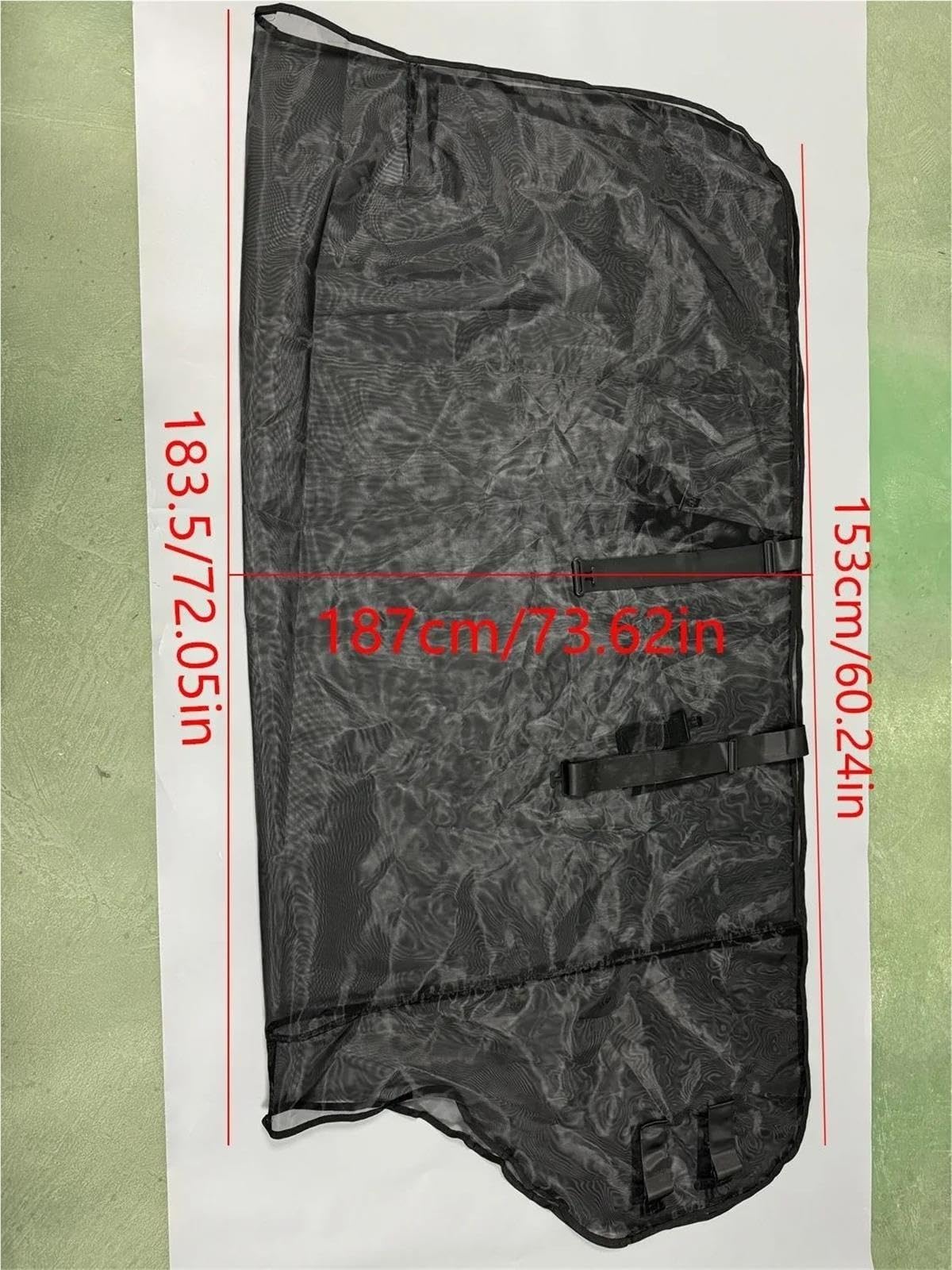 Telo Antimosche for Cavalli In Rete Estiva | Coperta anti-mosche equestre in nylon traspirante
