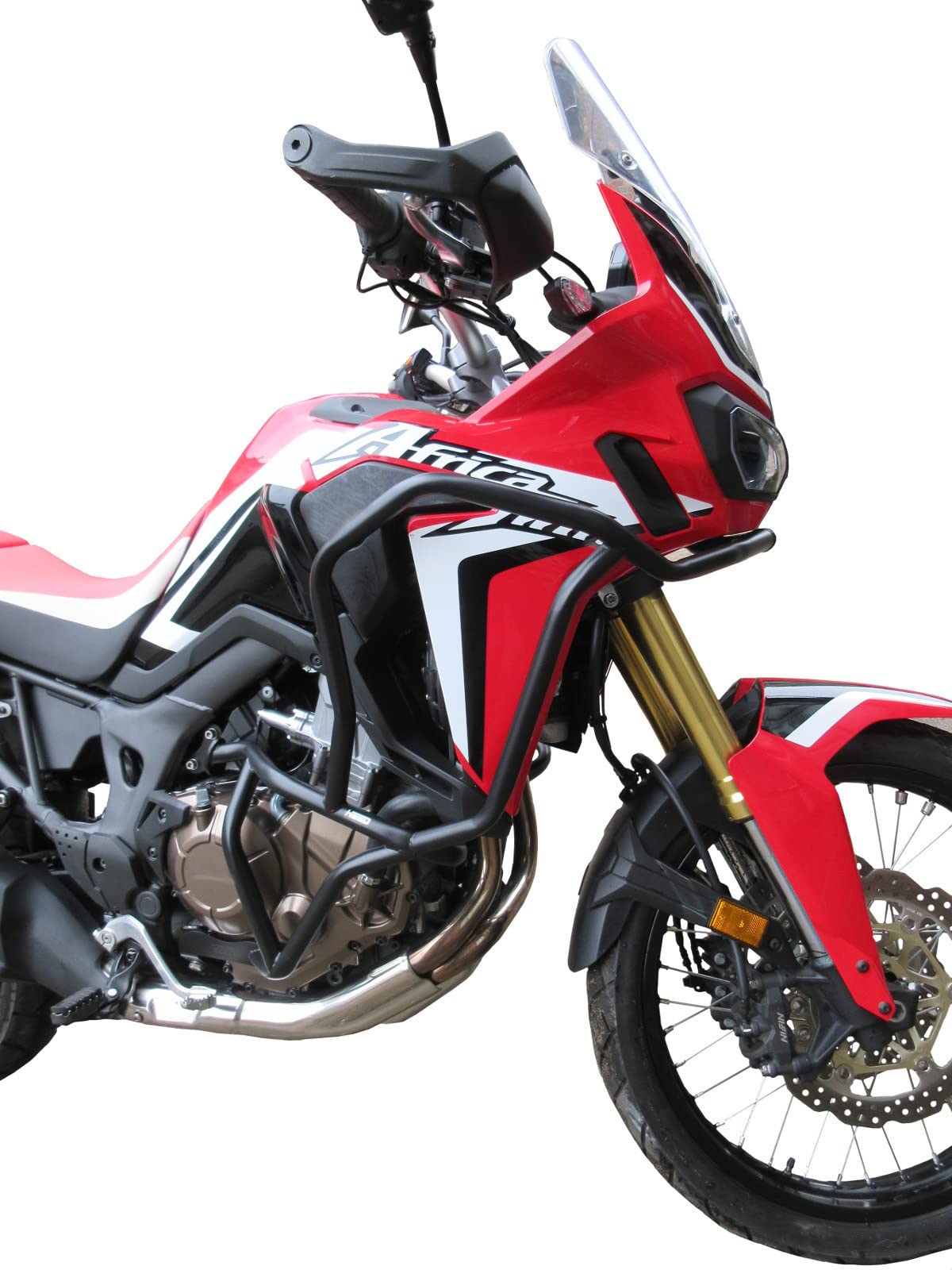 Paramotore HEED per CRF 1000 Africa Twin - Bunker, nero