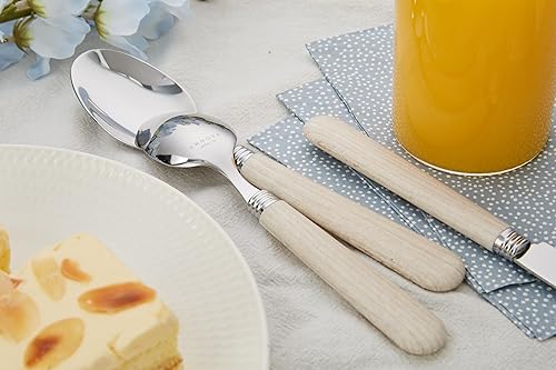 Miniatura 6 de ANNOVA Juego de cubiertos coloridos de acero inoxidable, utensilios de cocina, incluye cuchillos, tenedores, cucharas, tenedores de ensalada y