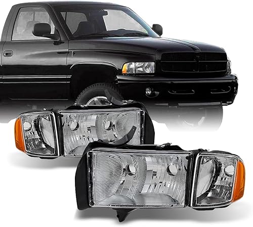 Dodge Ram 150025003500Pickup Truck faros delanteros transparentes para pickup, camiones.