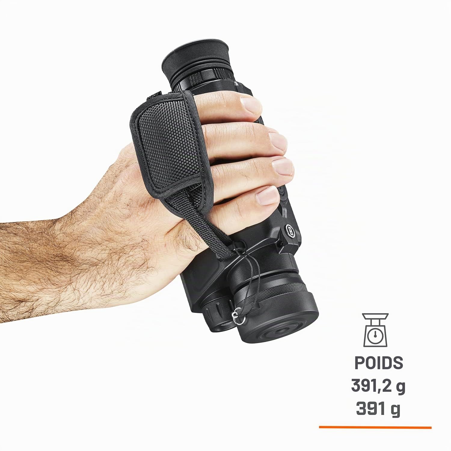 Bushnell Equinox X650 Monoculaire numérique à Vision Nocturne – Caractéristiques : Zoom, Capture d'image, Enregistrement vidéo et Couleur diurne, Technologie NV surchargée, Longue durée de Vie, EX650