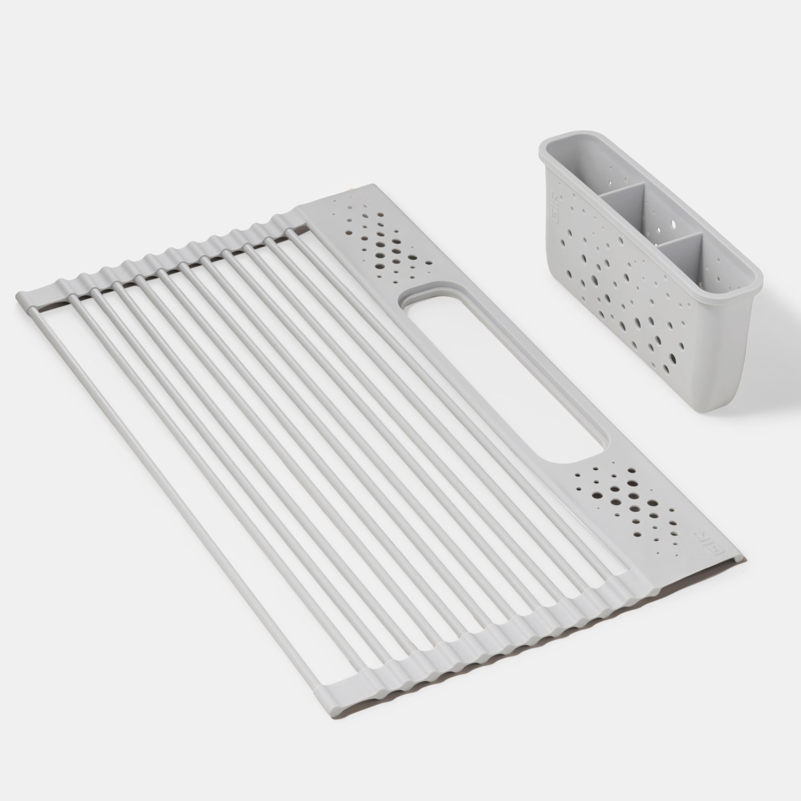 Amazon.com: GIR Over-the-Sink Drying Rack - Silicone-Coated Metal Dish ...