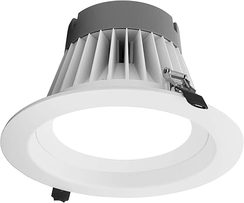 NICOR Lighting CLR82HWRVS9WH CLR CCT Selectable Downlight 8 Blanco