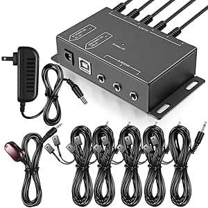 Infrared Repeater System IR Repeater Hidden IR System Infrared Remote Control Extender Kit
