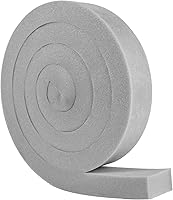 Vista 1 de Flamorrow Tira aislante de espuma para aire acondicionado de ventana, tira de sellado de espuma para ventana de 2 x 1 pulgada, 6.5 pies de largo