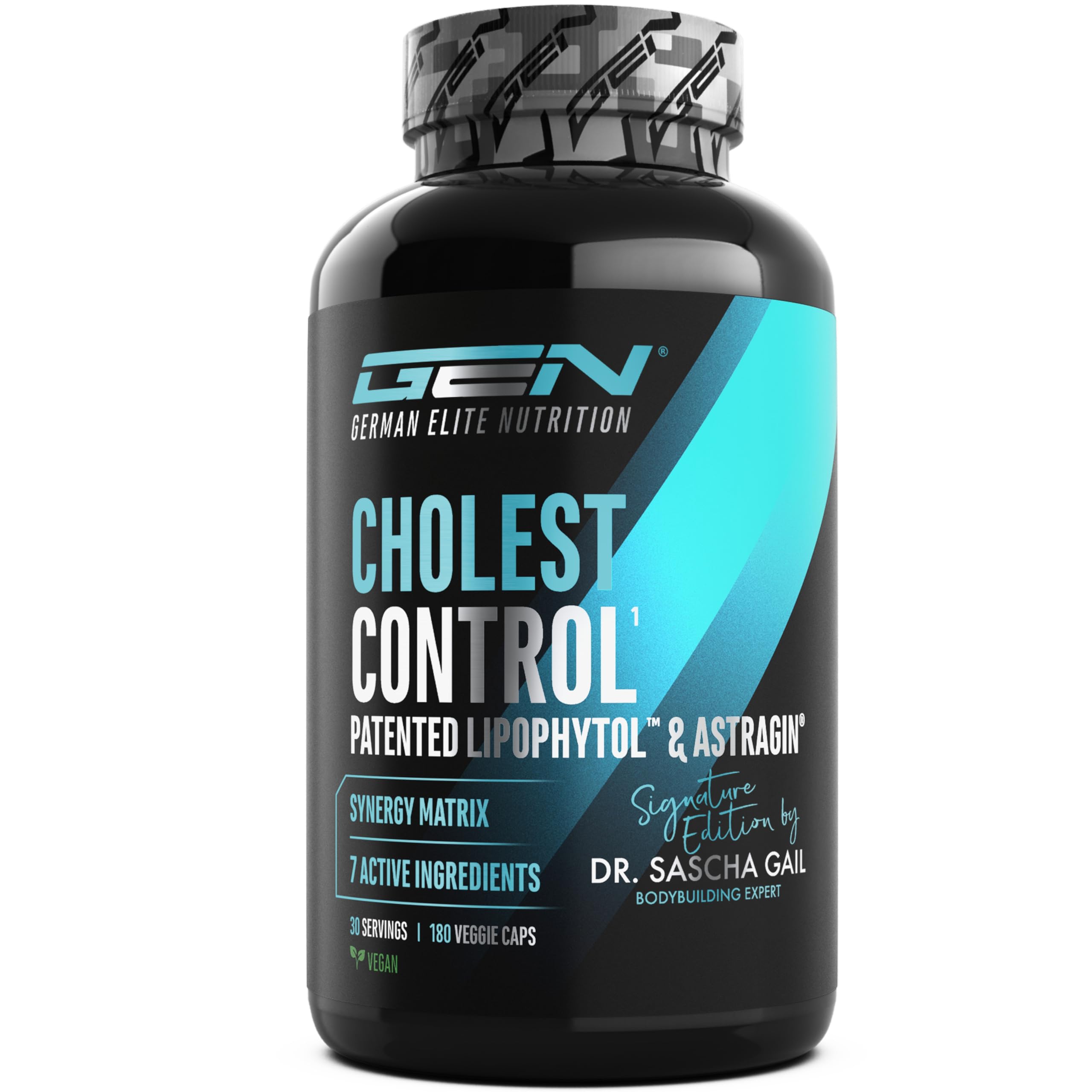 GEN GERMAN ELITE NUTRITION Cholest Control - 180 Cápsulas - Alta dosis