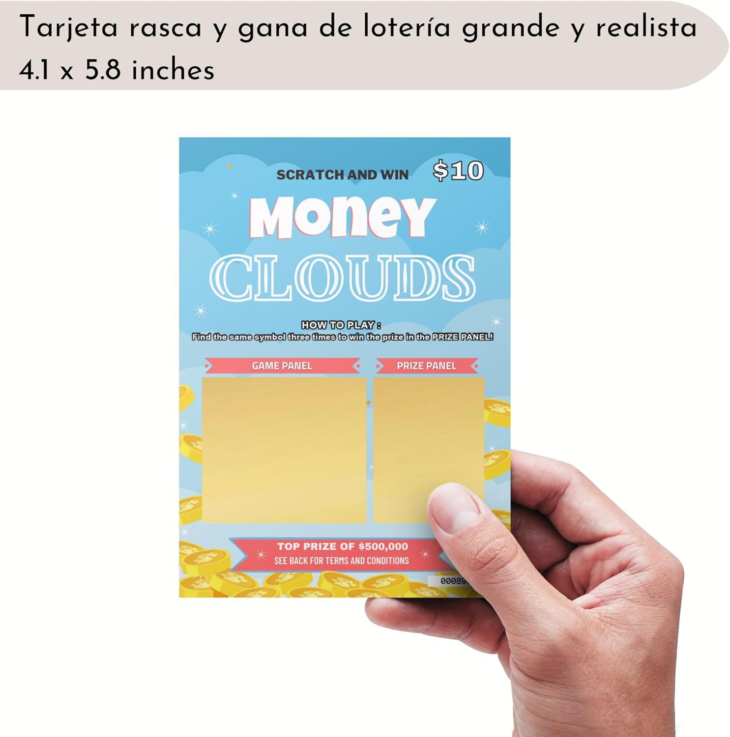 Quieres Ser Mi Padrino, Lottery Scratch Card, Spanish Godfather Proposal Card, Will You Be My Godfather Card for Bautizo, Baptism, Christening - Image 4