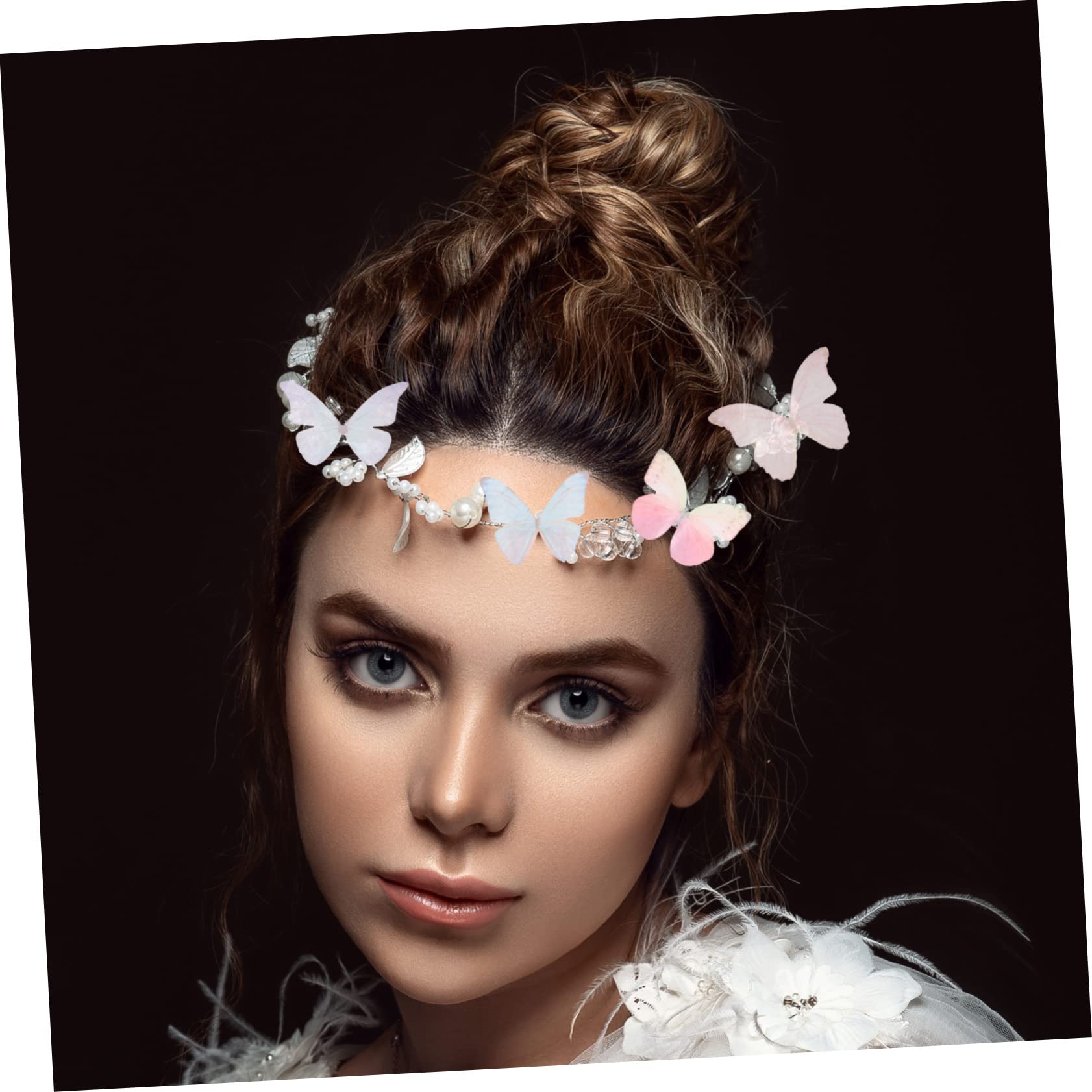 NUOBESTY 400stücke Organza Schmetterlinge Dekorative Applikationen Für Hochzeiten Bastelarbeiten Kleideraccessoires Farben Zufällig Für Kreative Projekte