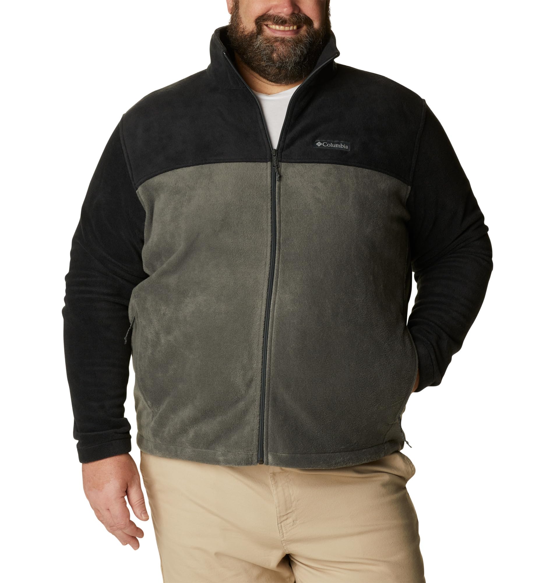 Columbia Steens Mountain Full Zip 2.0, Kurtka polarowa Mężczyźni, Black/Grill, M