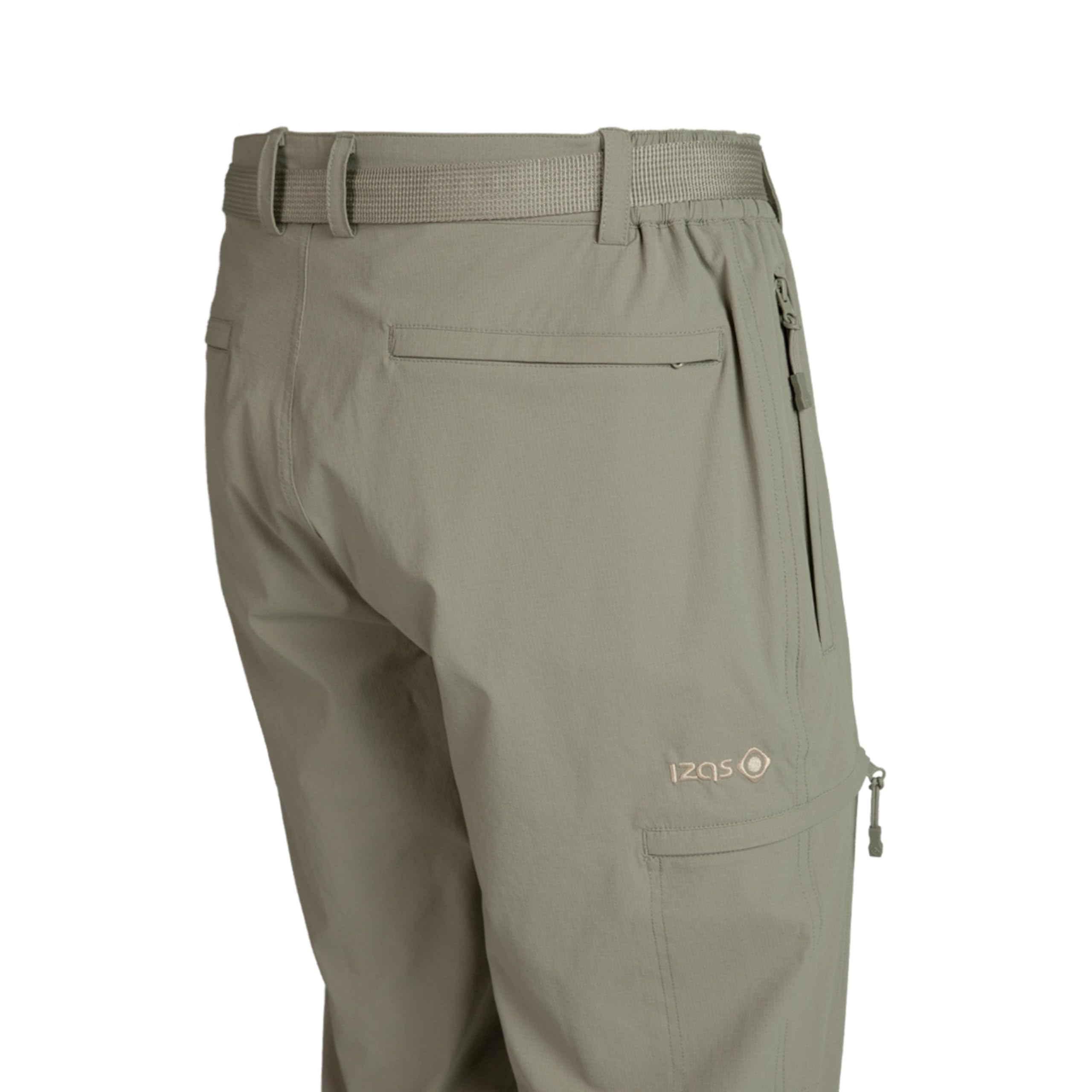 Izas Arezzo M Pantalone Ribstop Elastico e Durevole da Uomo Idrorepellente, traspirante e ad asciugatura rapida. con tasche e elastico in vita. Silhouette Regular Fit
