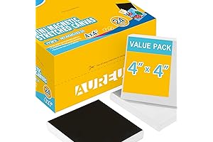 AUREUO Mini Magnetic Stretched Canvases for Painting & Crafting