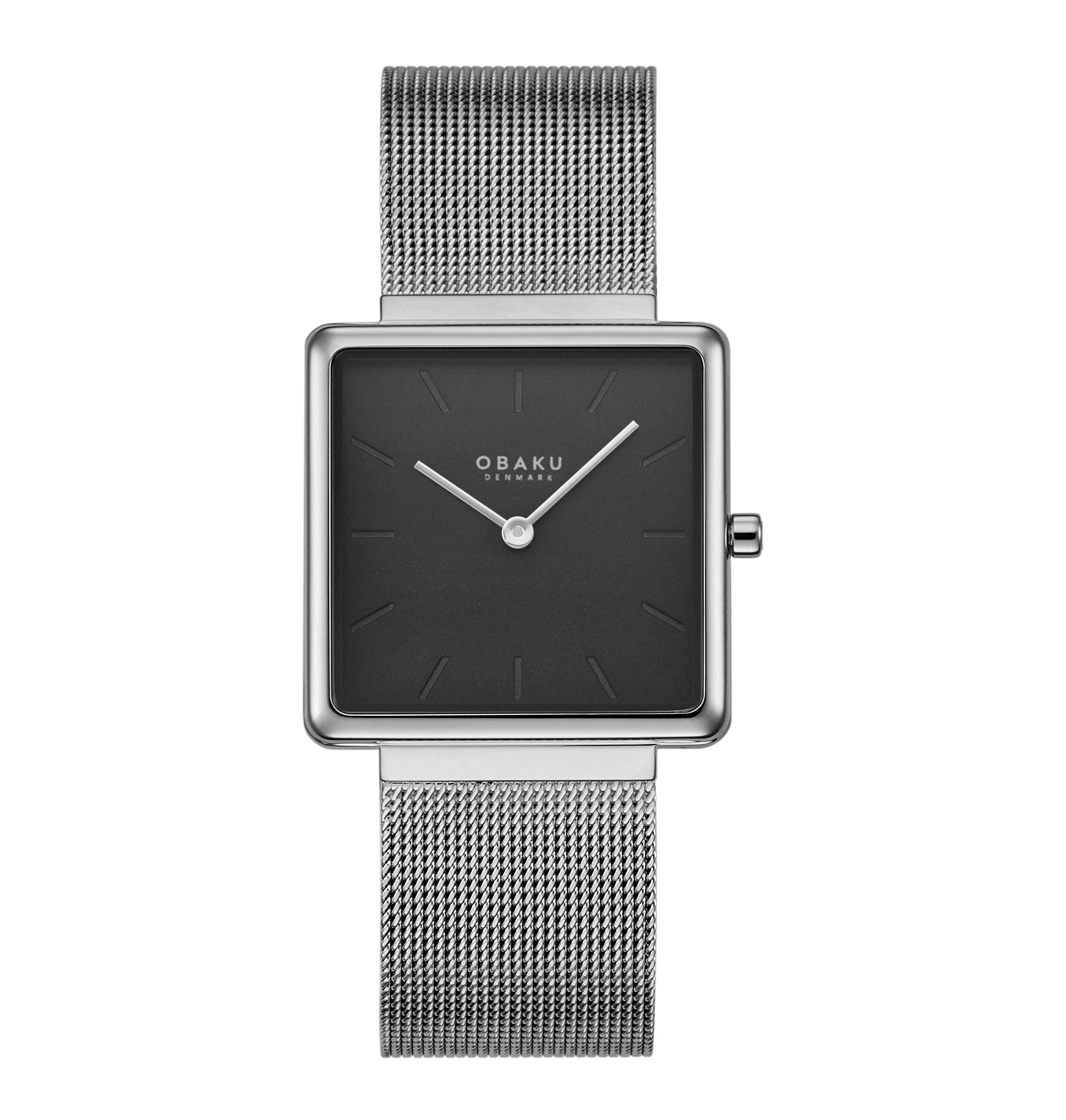 Obaku KVADRAT Analog Black Dial Womens Watch-V236LXUUMU (B095WT15YT) Amazon Price History, Amazon Price Tracker