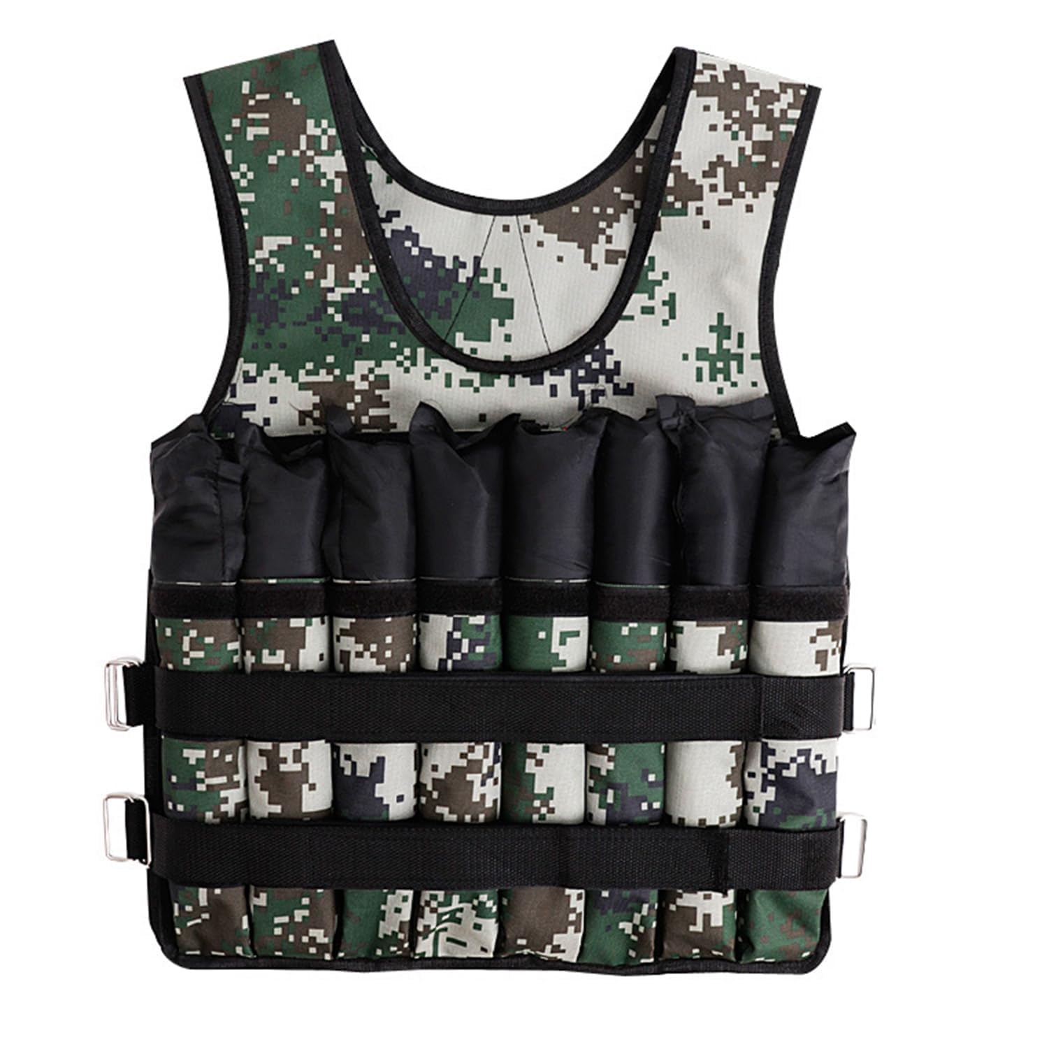 Weighted Vest 15kg,Camo, Training, Exercise, Strength, Conditioning, Modern Fitness