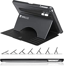 ZUGU CASE - 9.7 iPad 2018/2017 5th / 6th Gen & iPad Air 1 Prodigy X Case - Very Protective But Thin + Convenient Magnetic Stand + Sleep/Wake Cover (Black) - coolthings.us